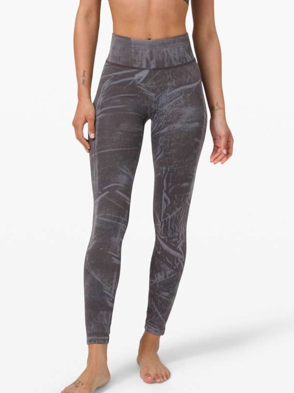 Lululemon Ebb to Street Stone Wash leggings